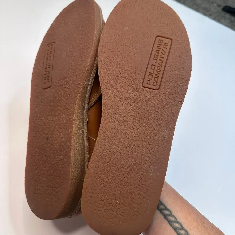 POLO Jeans Co Tan Clogs